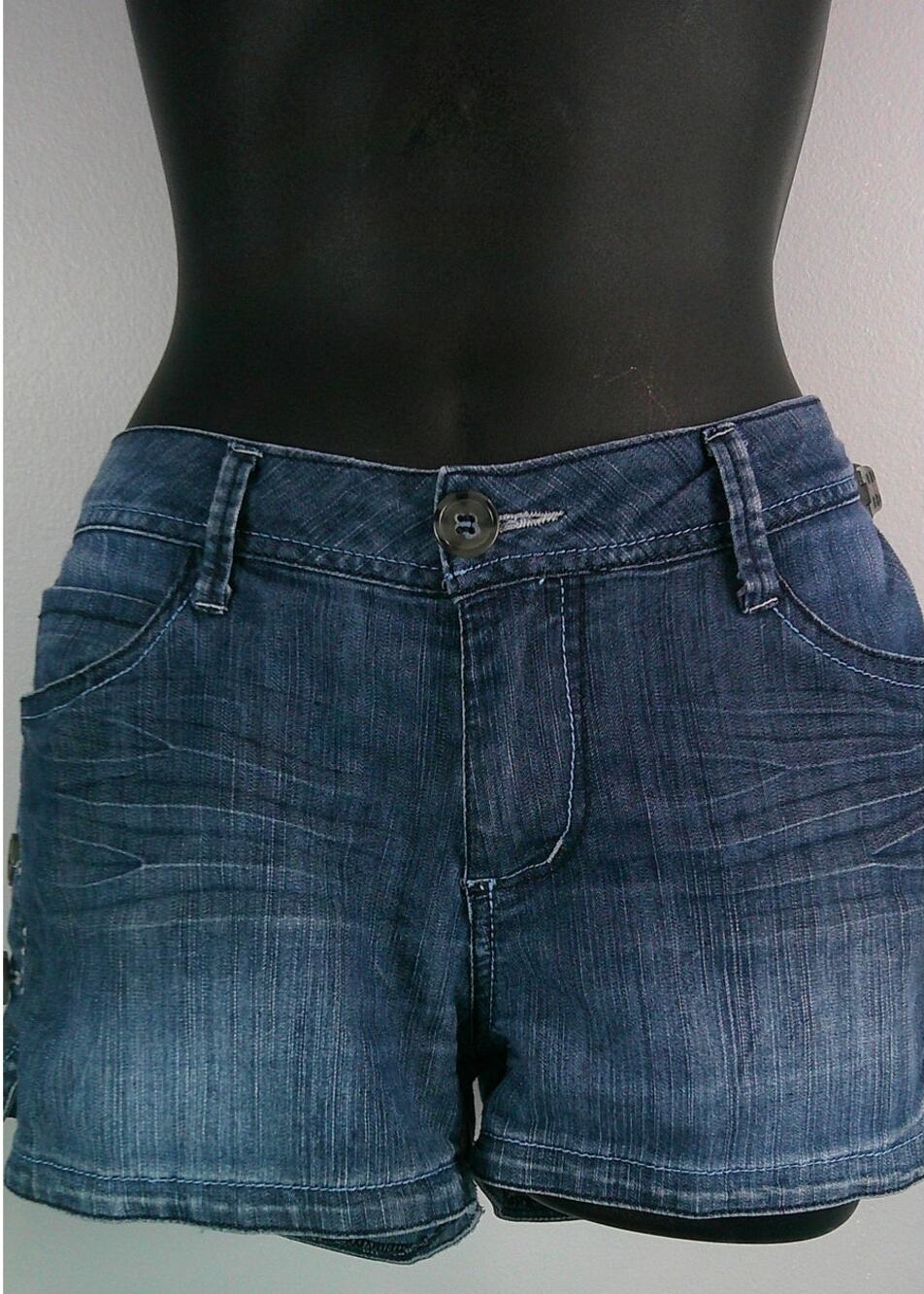 Tyte Jean Shorts - Juniors Size 9 - Button Detail